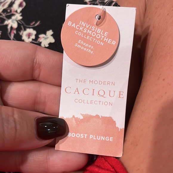 The modern cacique collection boost plunge 46D bra - Picture 7 of 8